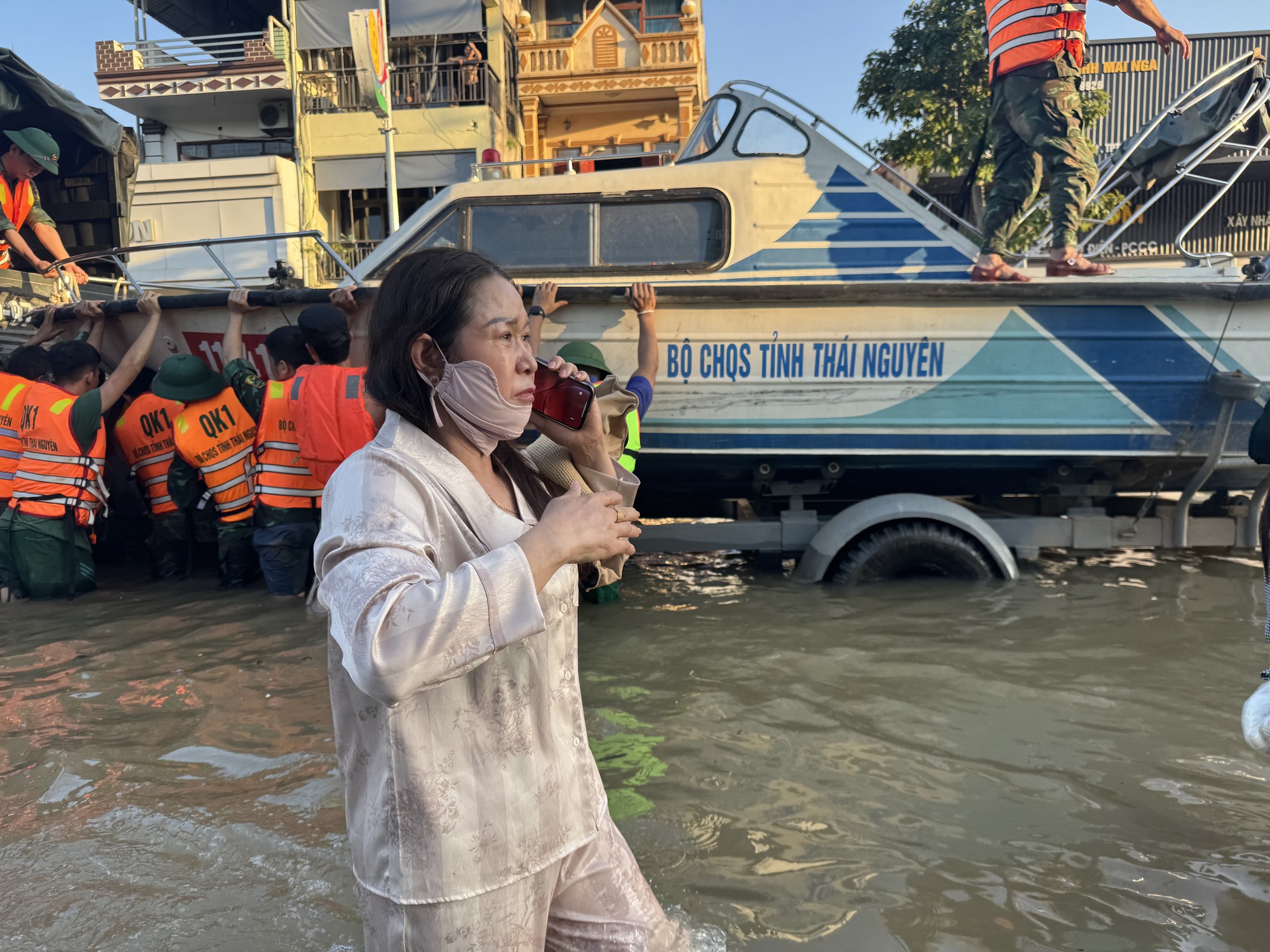 Thái Nguyên và những giọt nước mắt trong lũ dữ: 