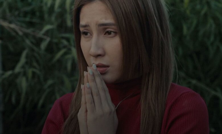 Đạo diễn Cải Mả nói gì về việc cắt vai của Thiên An trong phim? 2 Hình ảnh của Thiên An trong phim Cải Mả.