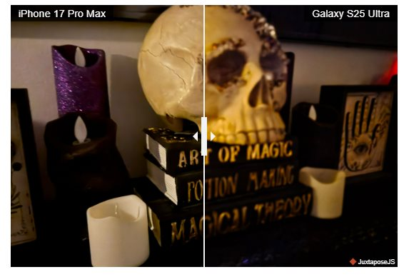 So găng iPhone 17 Pro Max và Galaxy S25 Ultra qua 7 vòng đấu: Mẫu điện thoại này thắng áp đảo tận 5 lần- Ảnh 7.