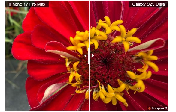 So găng iPhone 17 Pro Max và Galaxy S25 Ultra qua 7 vòng đấu: Mẫu điện thoại này thắng áp đảo tận 5 lần- Ảnh 6.