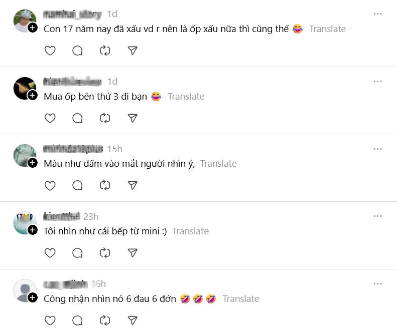 Chiếc ốp lưng iPhone 17 Pro Max gây tranh cãi nảy lửa trên Threads City: 