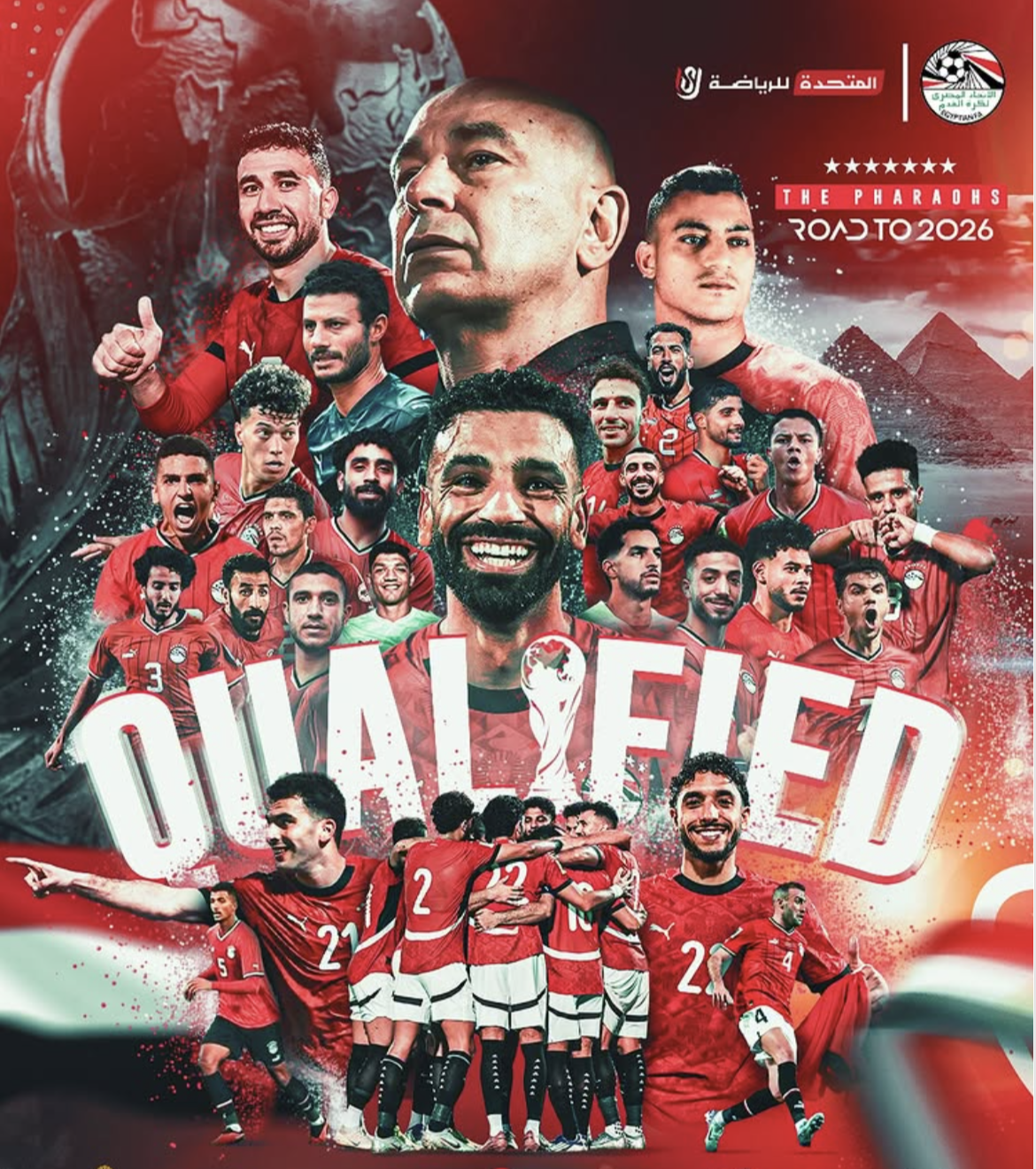 Salah tỏa sáng với cú đúp, Ai Cập giành vé sớm dự World Cup 2026 5 Salah chói sáng với cú đúp, Ai Cập giành vé sớm dự World Cup 2026 - Ảnh 5.