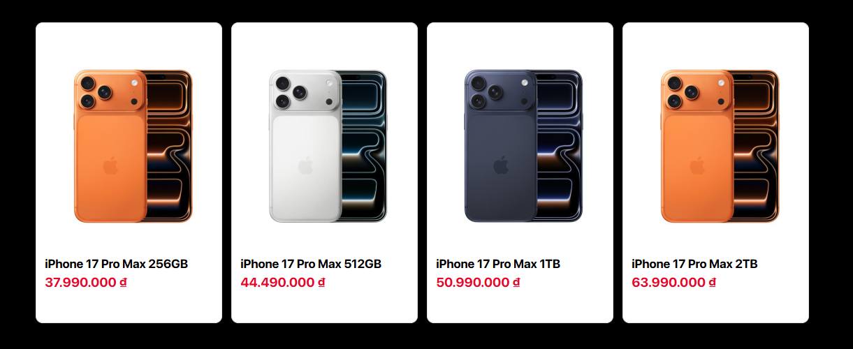 Dạo xem giá bán iPhone 17 chính hãng tại Việt Nam, mua ở Apple Store hay đại lý nào rẻ hơn?- Ảnh 8.