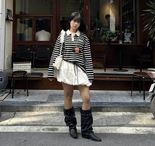 Áo polo tay dài, 'điểm sáng' cho phong cách đời thường sành điệu- Ảnh 4.