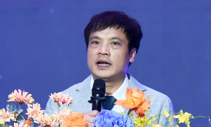 Ông Nguyễn Văn Khoa phát biểu tại sự kiện. Ảnh: Song Hà