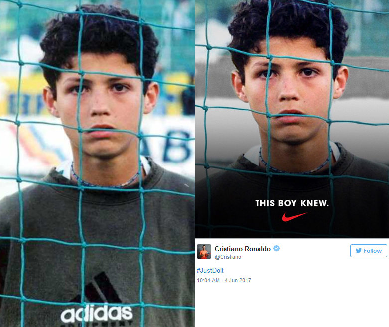 Lần ăn cắp ảnh nhớ đời của Nike khiến Cristiano Ronaldo bị ê chề- Ảnh 2.