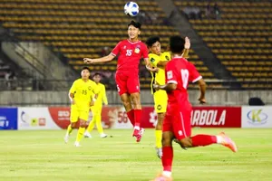 Khu vực Đông Nam Á chỉ có đội tuyển Malaysia ở đỉnh bảng