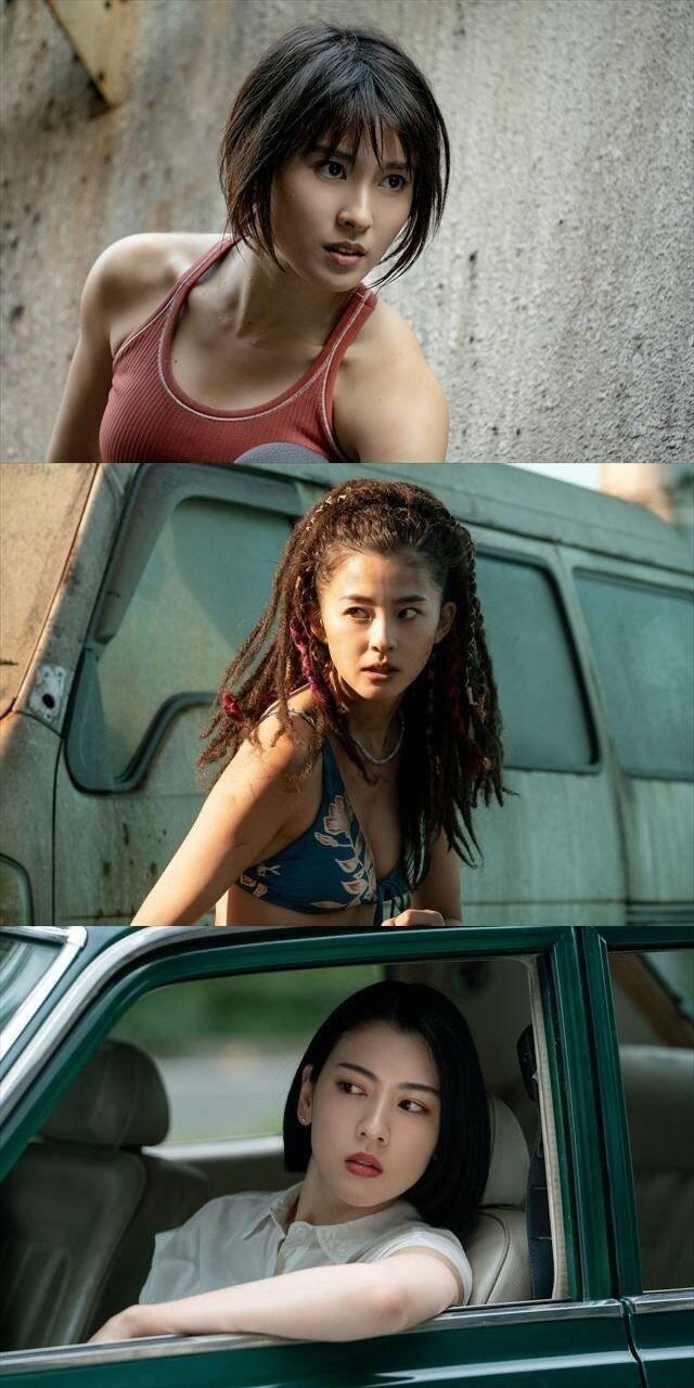 Bộ ba “visual” - Tao Tsuchiya, Aya Asahina, Ayaka Miyoshi (từ trên xuống) chiếm được nhiều cảm tình hơn cả.