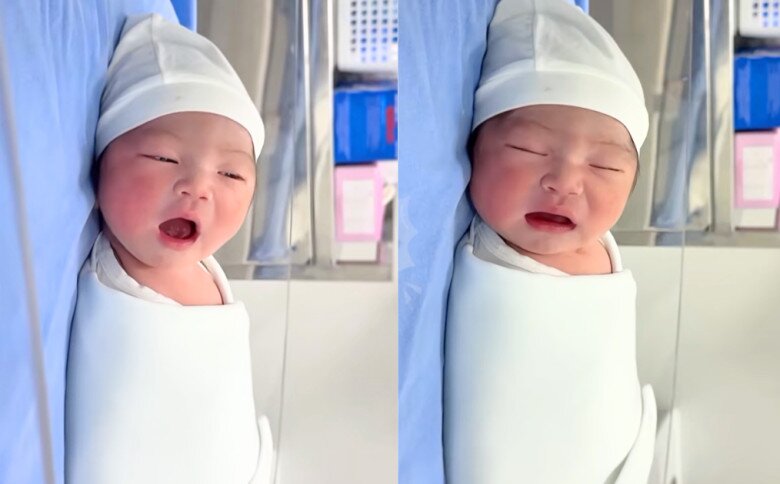 Bé Haley đốn tim người xem vì có ngoại hình xinh xắn.