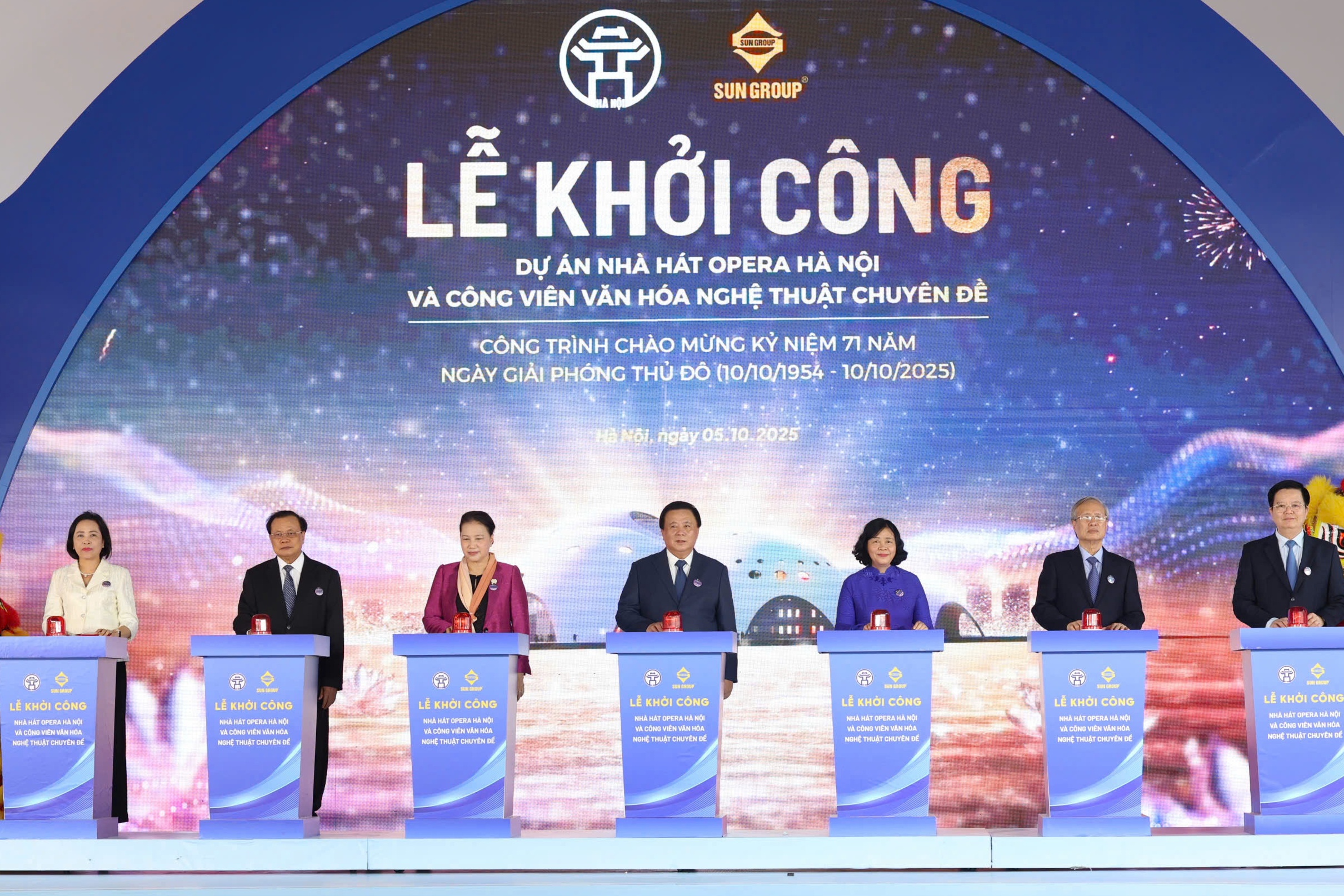 Khởi công nhà hát Opera Hà Nội và công viên văn hóa hơn 12.000 tỉ- Ảnh 2. Khởi công nhà hát Opera Hà Nội và công viên văn hóa hơn 12.000 tỉ- Ảnh 2.