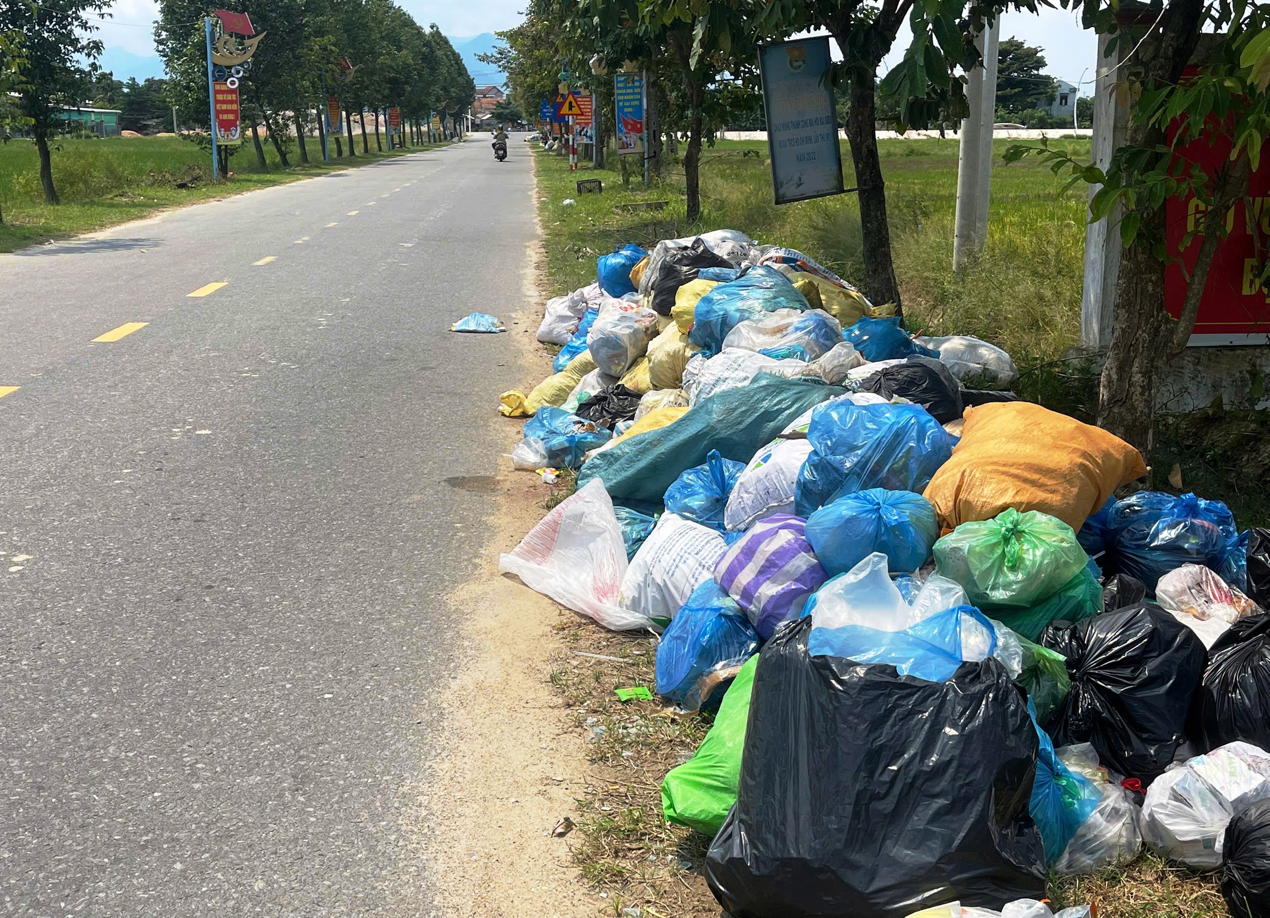 Đà Nẵng: Nhàmáy ngừng tiếp nhận, nhiều nơi 'ngập' trong ô nhiễm vì rác thải ùn ứ - Ảnh 2. Đà Nẵng: Nhàmáy ngừng tiếp nhận, nhiều nơi 'ngập' trong ô nhiễm vì rác thải ùn ứ - Ảnh 2.