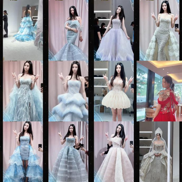 Nàng thơ gen Z thử 12 chiếc váy cưới trước thềm hôn lễ với 