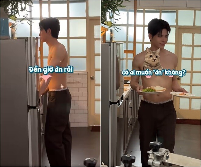 Chủ du thuyền gây tranh cãi trên VTV khoe bữa cơm cùng bạn thân Phương Oanh, khán giả thi nhau nói thiếu 1 thứ! 10 Ở một tình huống khác, sau lần ăn bữa cơm nhà và qua đêm với nhau, sáng hôm sau, cô bạn của Phương Oanh tỉnh dậy hạnh phúc khi thấy người thương đang đứng bếp nấu bữa sáng. Đó là một bữa sáng nhanh gọn với bánh mì, trứng và những lát bơ. Denis Đặng hài hước: “Ăn một bữa cơm nhà, trả 1 bữa sáng”.