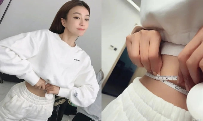 Nữ diễn viên 46 tuổi lộ eo khó tin, không hổ danh 