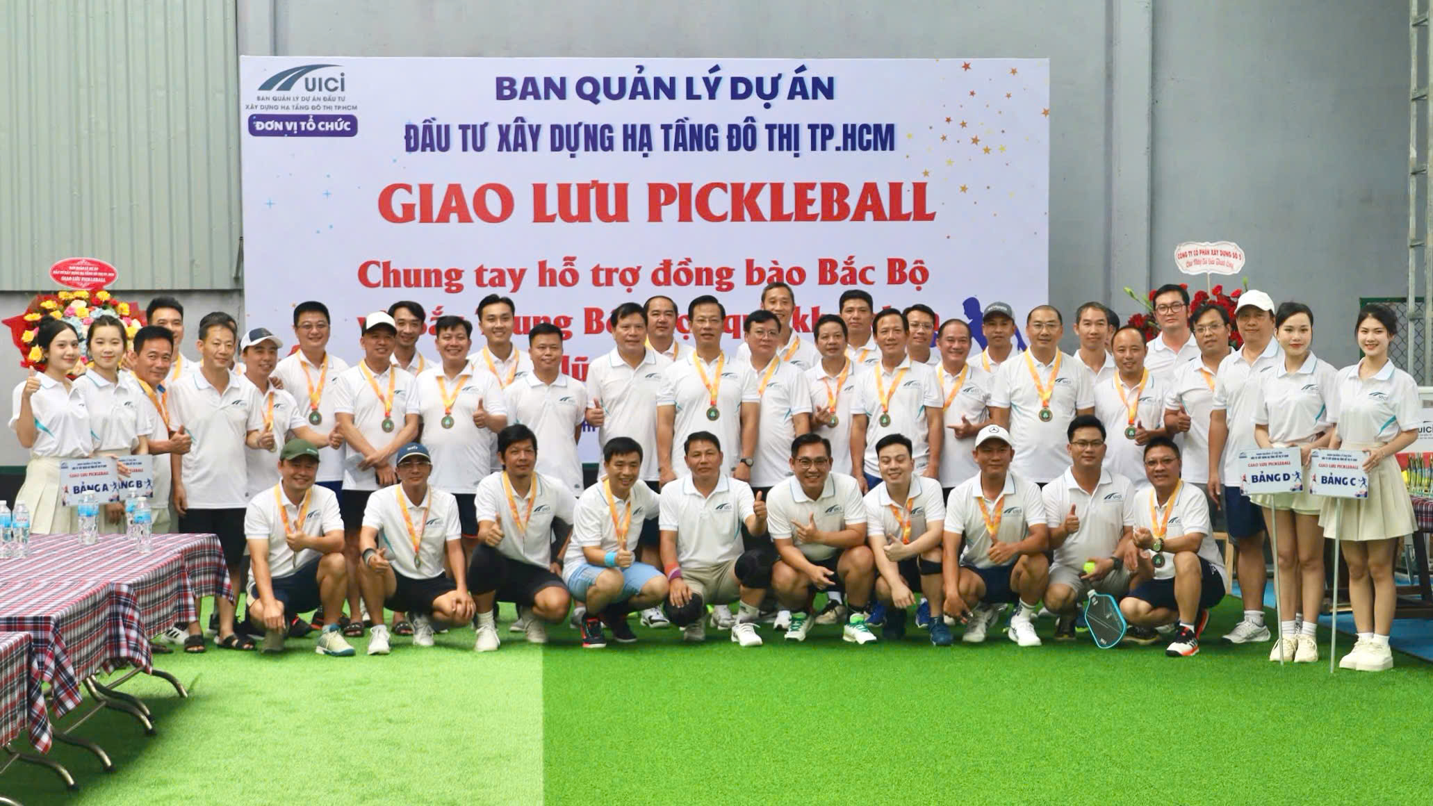 TP HCM: Tổ chức Giải giao lưu Pickleball gây quỹ hỗ trợ đồng bào vùng bão lũ - Ảnh 4.