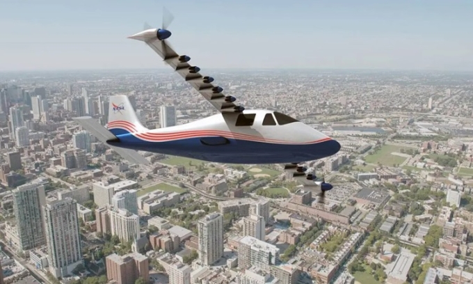 Máy bay X-57 Maxwell. Ảnh: NASA