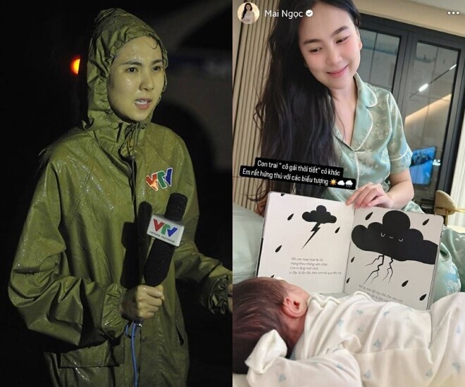 Mai Ngọc từng là MC thời tiết của đài VTV.