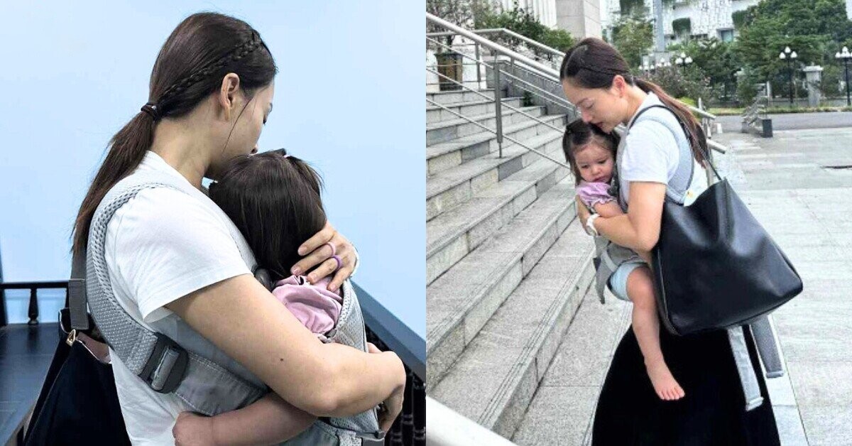 Lan Phương mệt mỏi khi vụ kiện ly hôn kéo dài.