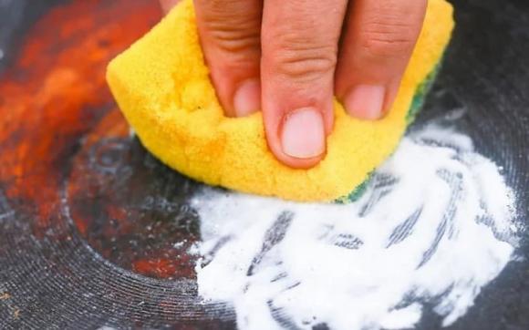 nồi chảo bị cháy, cách làm sạch nồi chảo, kiến thức