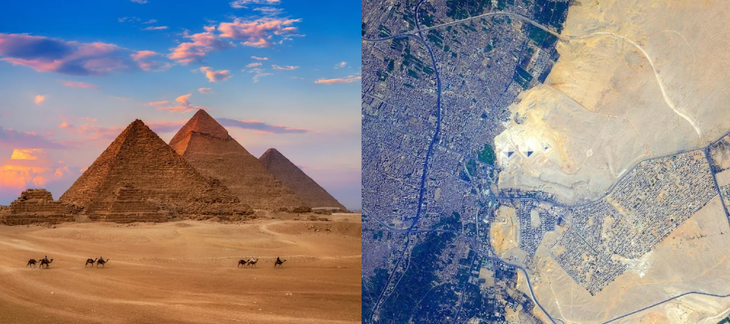 Amazon, Himalaya, kim tự tháp... thế nào khi nhìn từ trên cao 400km? - Ảnh 9.