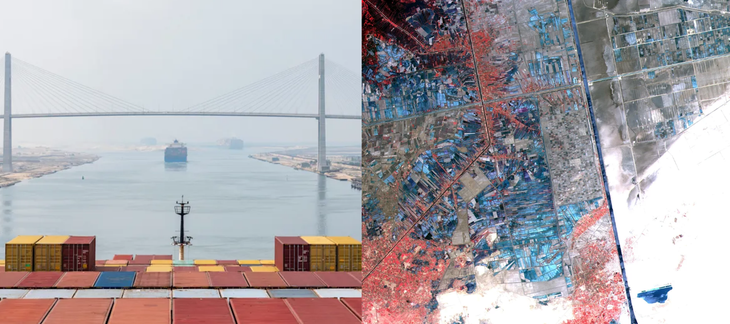 Amazon, Himalaya, kim tự tháp... thế nào khi nhìn từ trên cao 400km? - Ảnh 10.