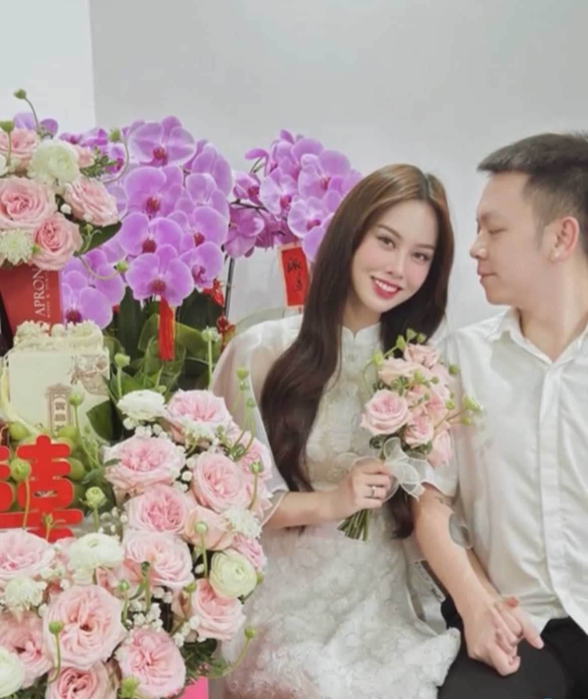 Nàng hậu gen Z và bạn trai doanh nhân đã bí mật chụp ảnh cưới- Ảnh 5.