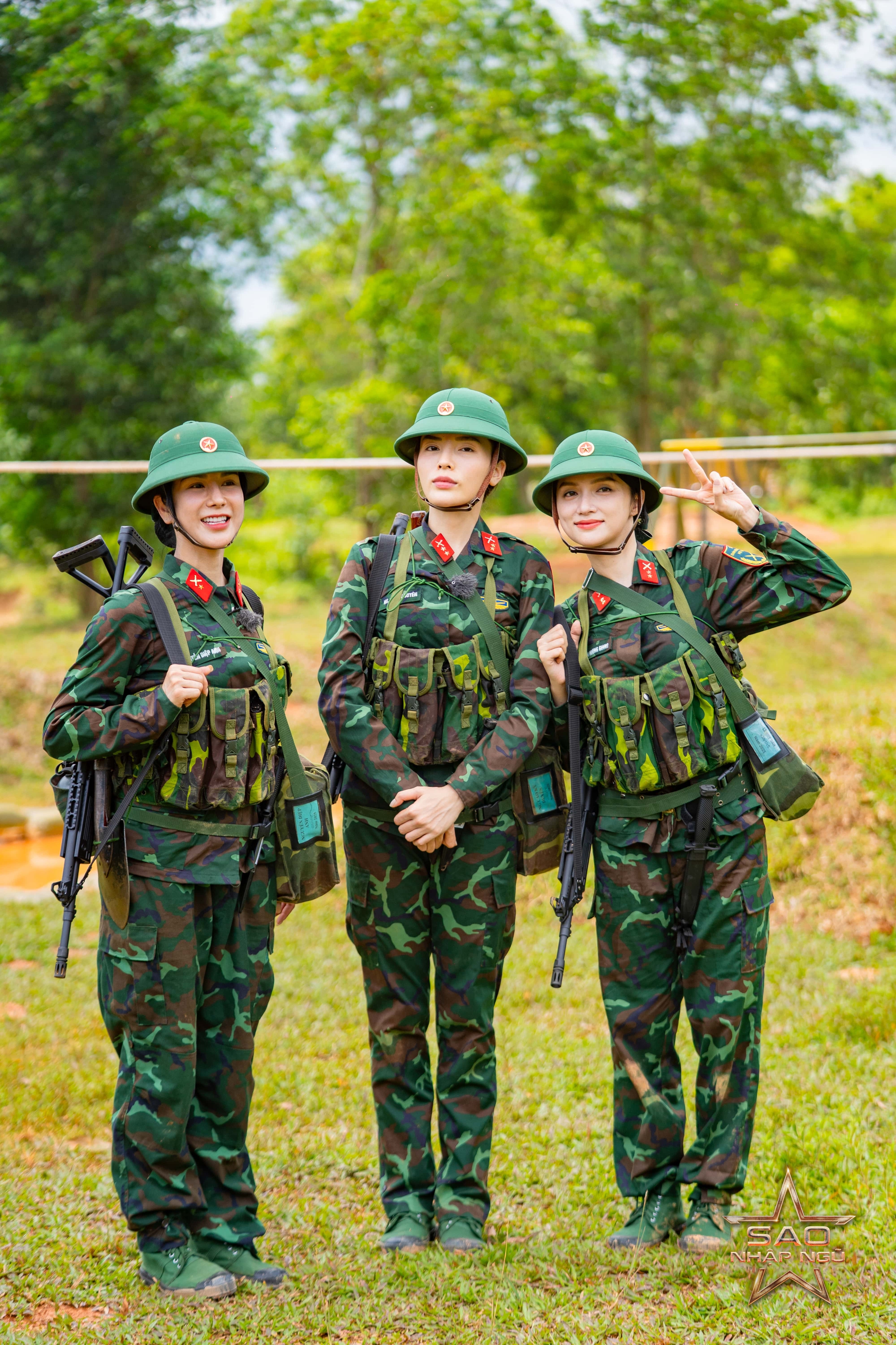 Tập 10 Sao Nhập Ngũ: 1 chiến sĩ bị Hương Giang tương tác bằng mũ cối- Ảnh 3.