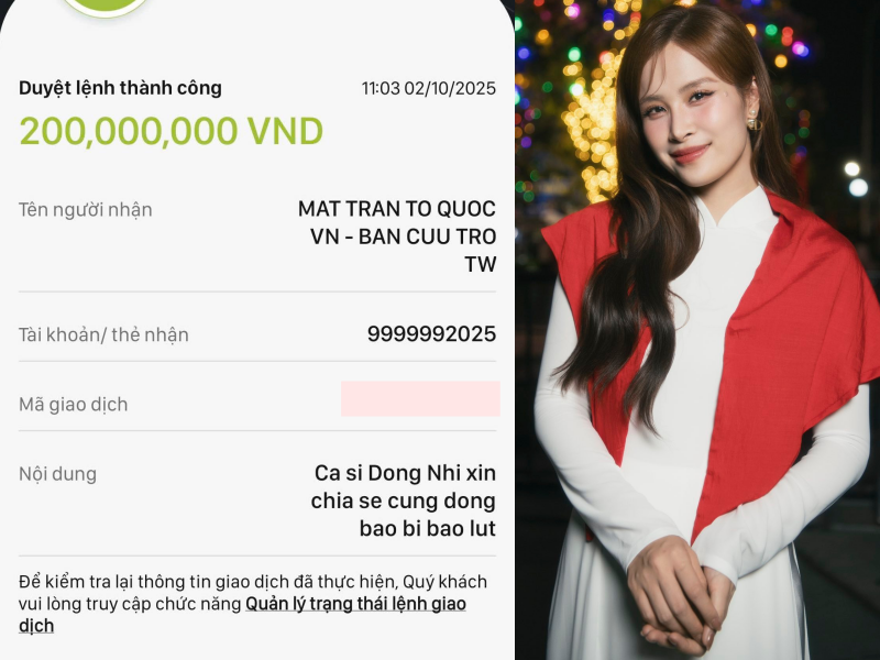 Hà Anh Tuấn góp 1,3 tỷ, Đông Nhi - Lan Ngọc và dàn sao tiếp tục chung tay khắc phục hậu quả bão số 10- Ảnh 7.