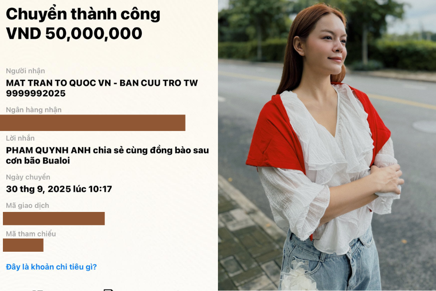 Đức Phúc chuyển nóng 1 tỷ đồng, Hương Giang và dàn sao ủng hộ đồng bào vùng bão lũ- Ảnh 4.