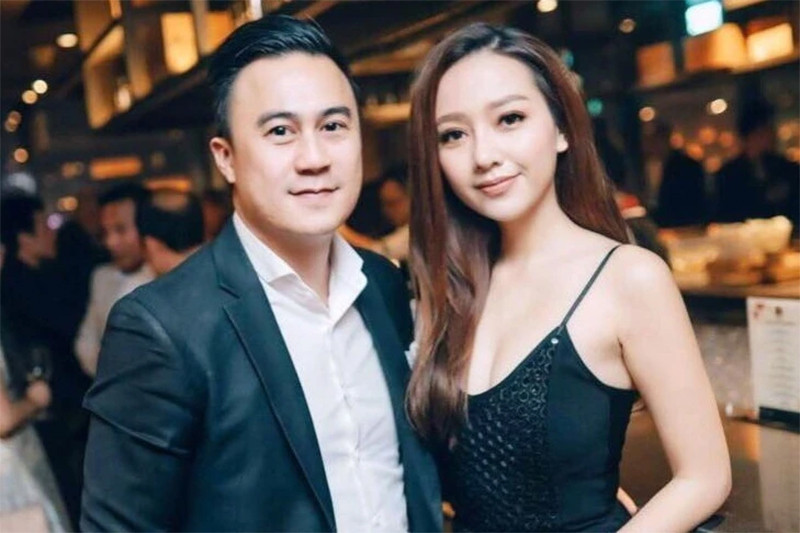 Băng Di và bạn trai Justin Chiêm.