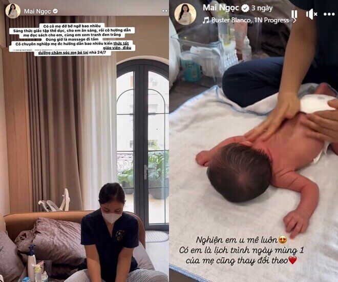 MC Mai Ngọc thuê bảo mẫu với tiêu chuẩn cao để chăm sóc quý tử 24/7.