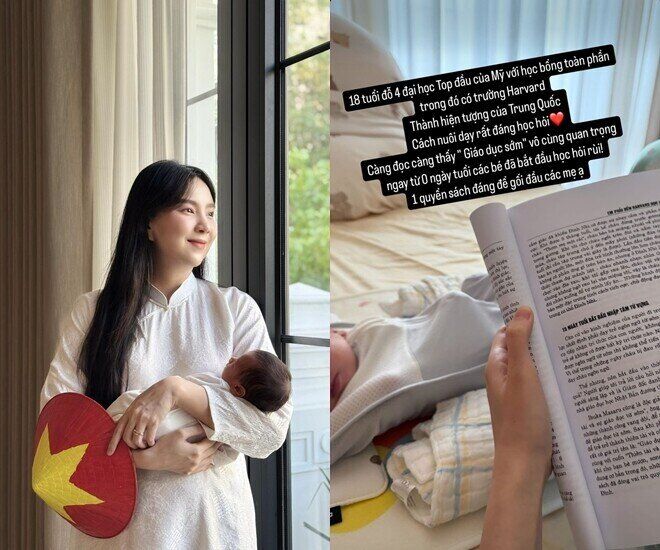 Mỹ nhân Hà thành còn tham khảo phương pháp nuôi con từ 1 “hiện tượng” ở Trung Quốc.