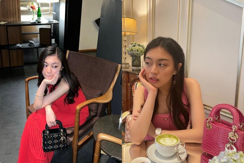 Cô nàng sở hữu kho đồ hiệu đắt đỏ tới từ nhiều thương hiệu thời trang lớn.