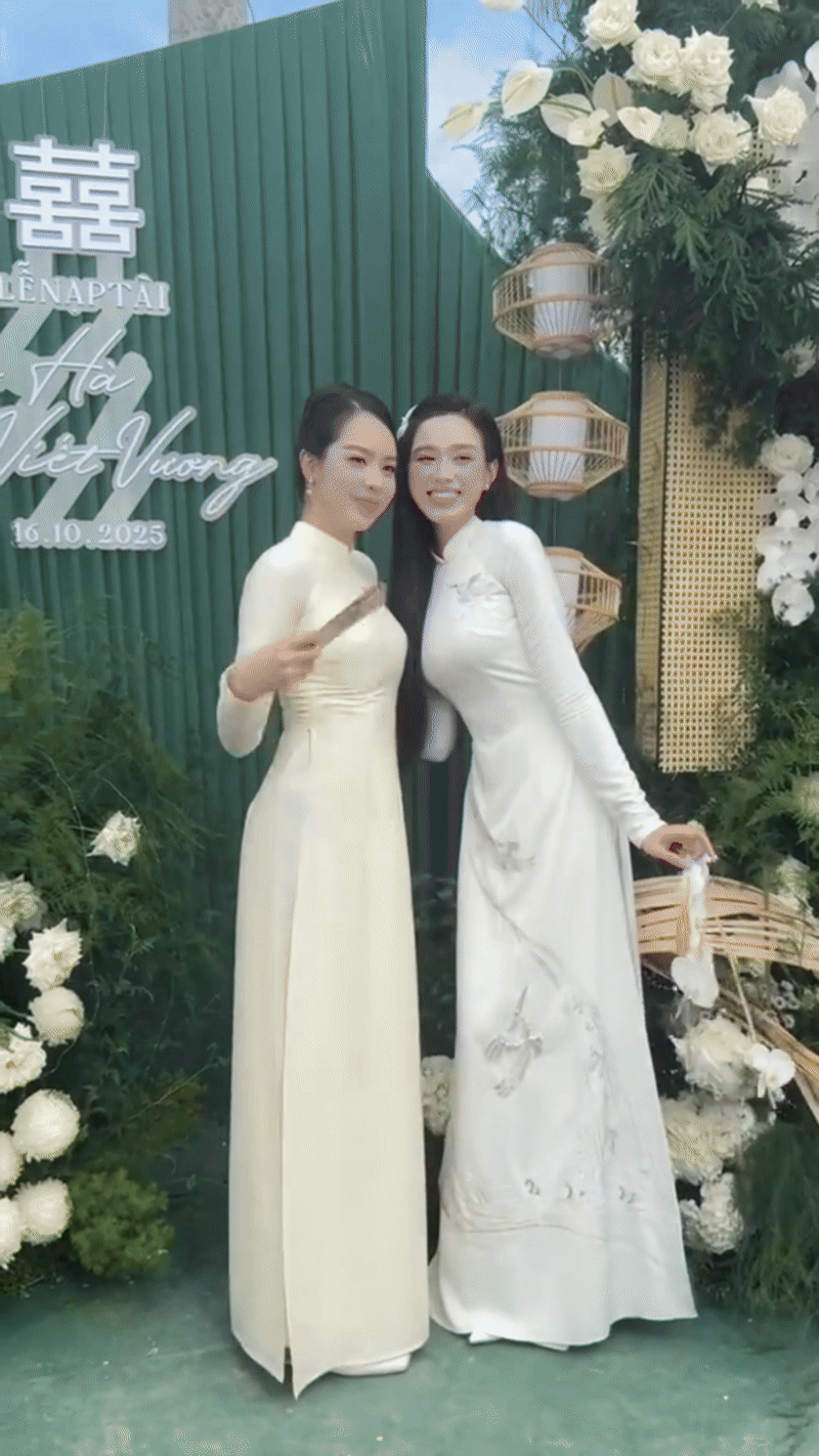 Hoa hậu Đỗ Hà ứng xử cỡ này, Tập đoàn Sơn Hải chọn đúng con dâu rồi!- Ảnh 2. Hoa hậu Đỗ Hà ứng xử cỡ này, Tập đoàn Sơn Hải chọn đúng con dâu rồi!- Ảnh 2.