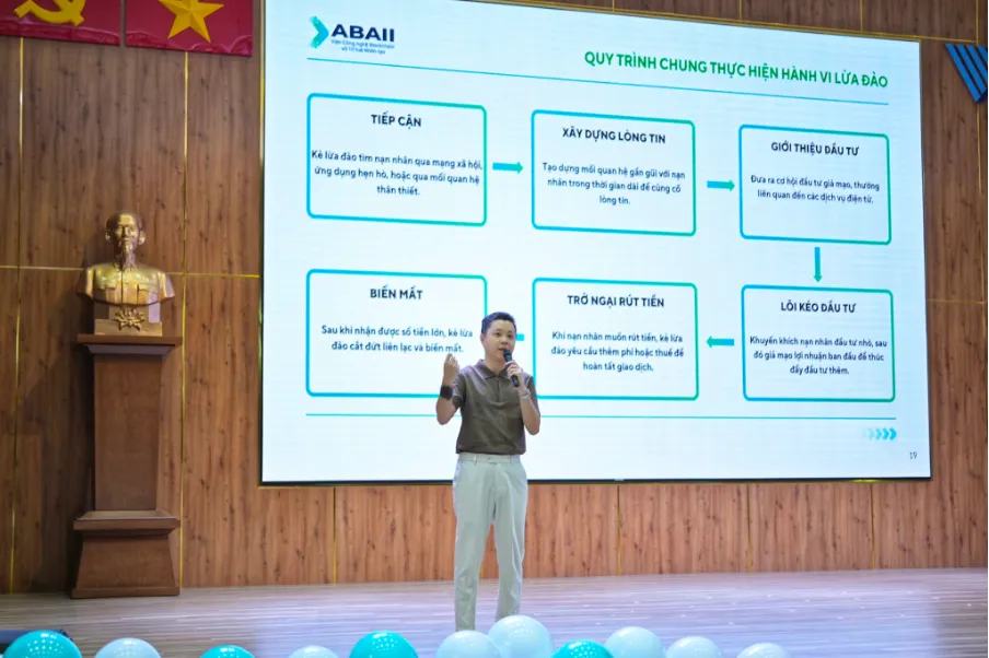 Ông ông Trần Huyền Dinh, Chủ nhiệm Ủy ban Ứng dụng Fintech thuộc VBA. Ảnh: Thu Hà TÀI SẢN MÃ HÓA