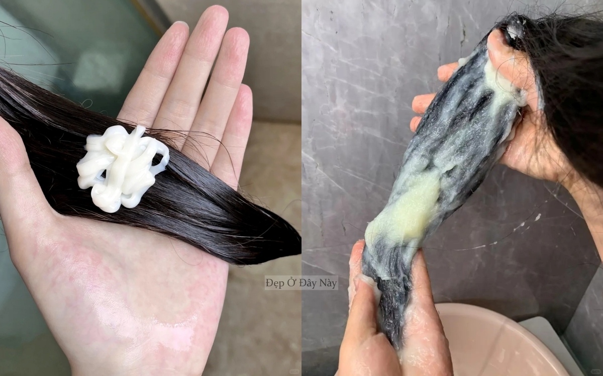 Cô nàng biến tóc từ hư tổn thành bóng mượt nhờ dưỡng tóc chuẩn salon tại nhà - Ảnh 3.