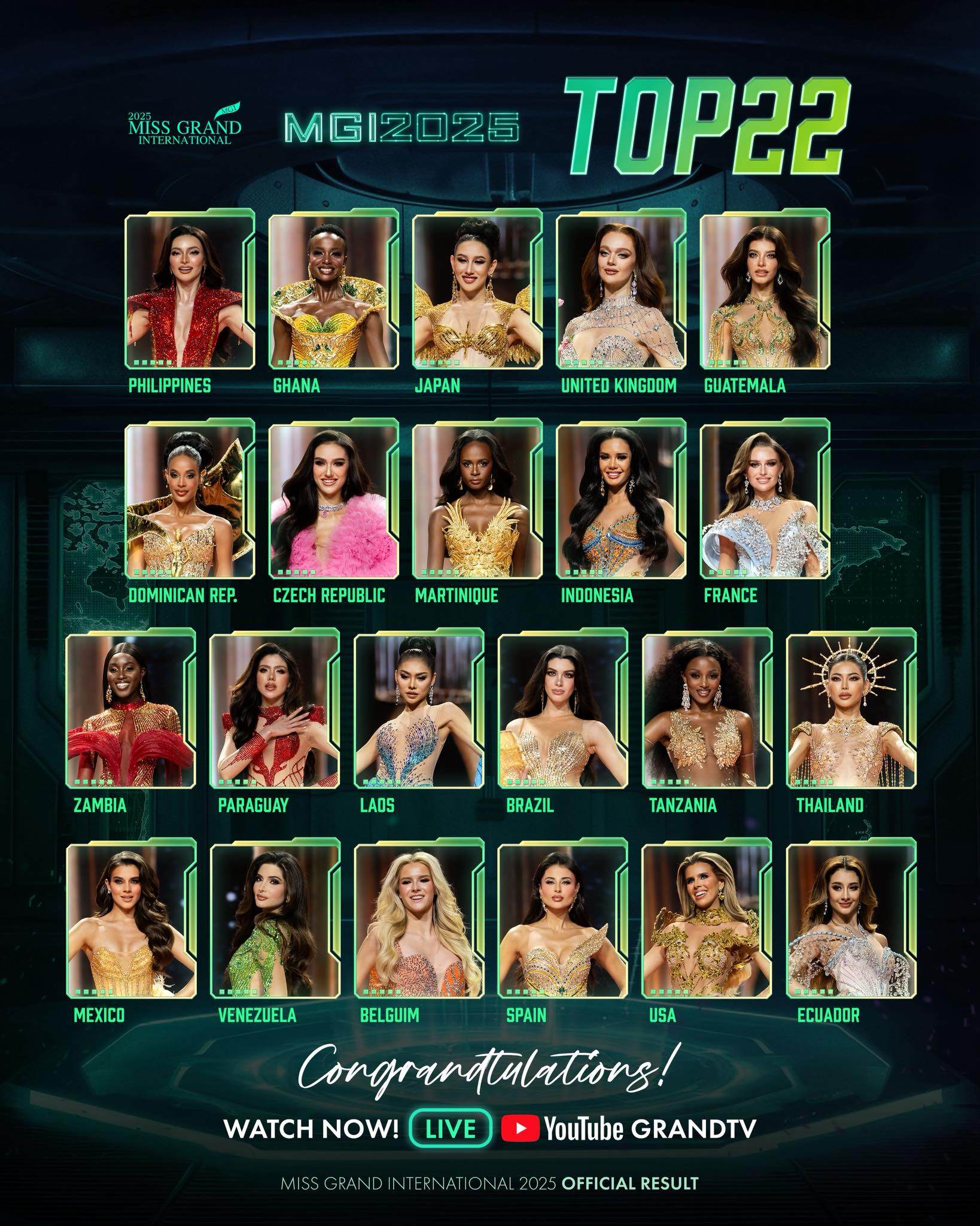 Chung kết Miss Grand International 2025: Tân hoa hậu chính thức gọi tên người đẹp Philippines - 35