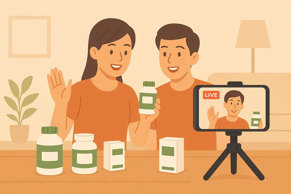 Không ai có thể dùng livestream để thay thế niềm tin hay né tránh pháp luật khi sai phạm bị phanh phui. Ảnh minh họa: AI z7131937983948_6a6ec3de41eabbe93add428faa0a59d1.jpg