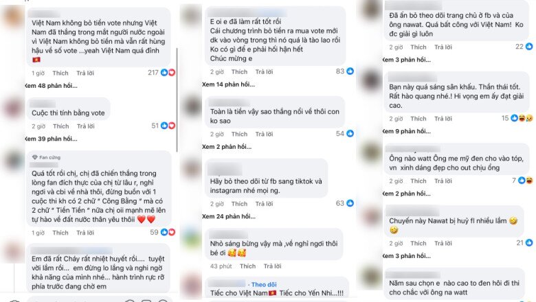 Dân mạng cho rằng thiếu công bằng cho đại diện Việt Nam năm nay.