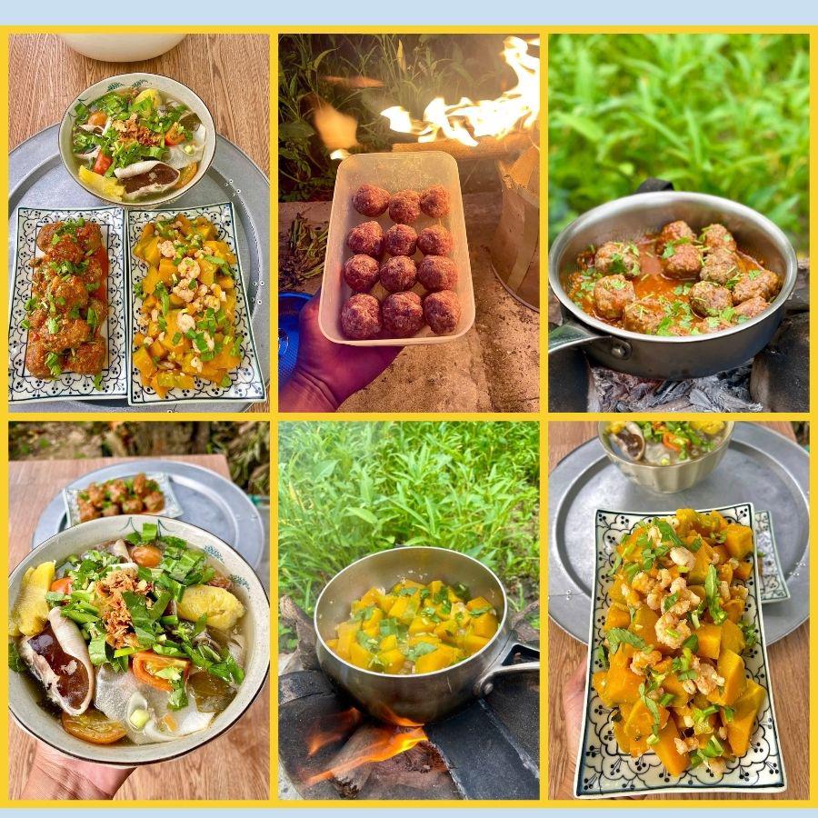 "Anh chồng quốc dân" sáng nào cũng dậy sớm nấu cơm cho vợ con 4 Anh Đông liên tục đổi mới thực đơn và thường chọn những món ăn hợp với khẩu vị của các con.