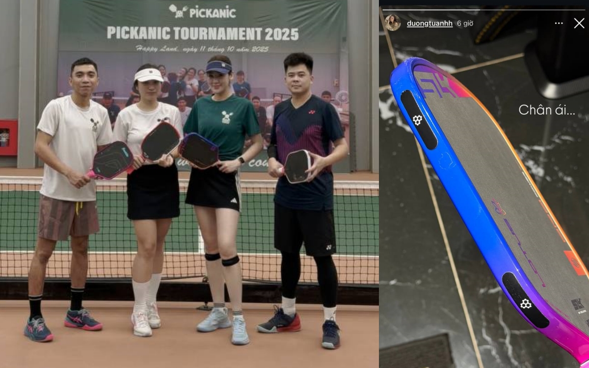 Một dâu hào môn là vợt thủ đáng gờm, sắm hẳn vợt pickleball dành riêng cho thị trường Việt Nam- Ảnh 2.