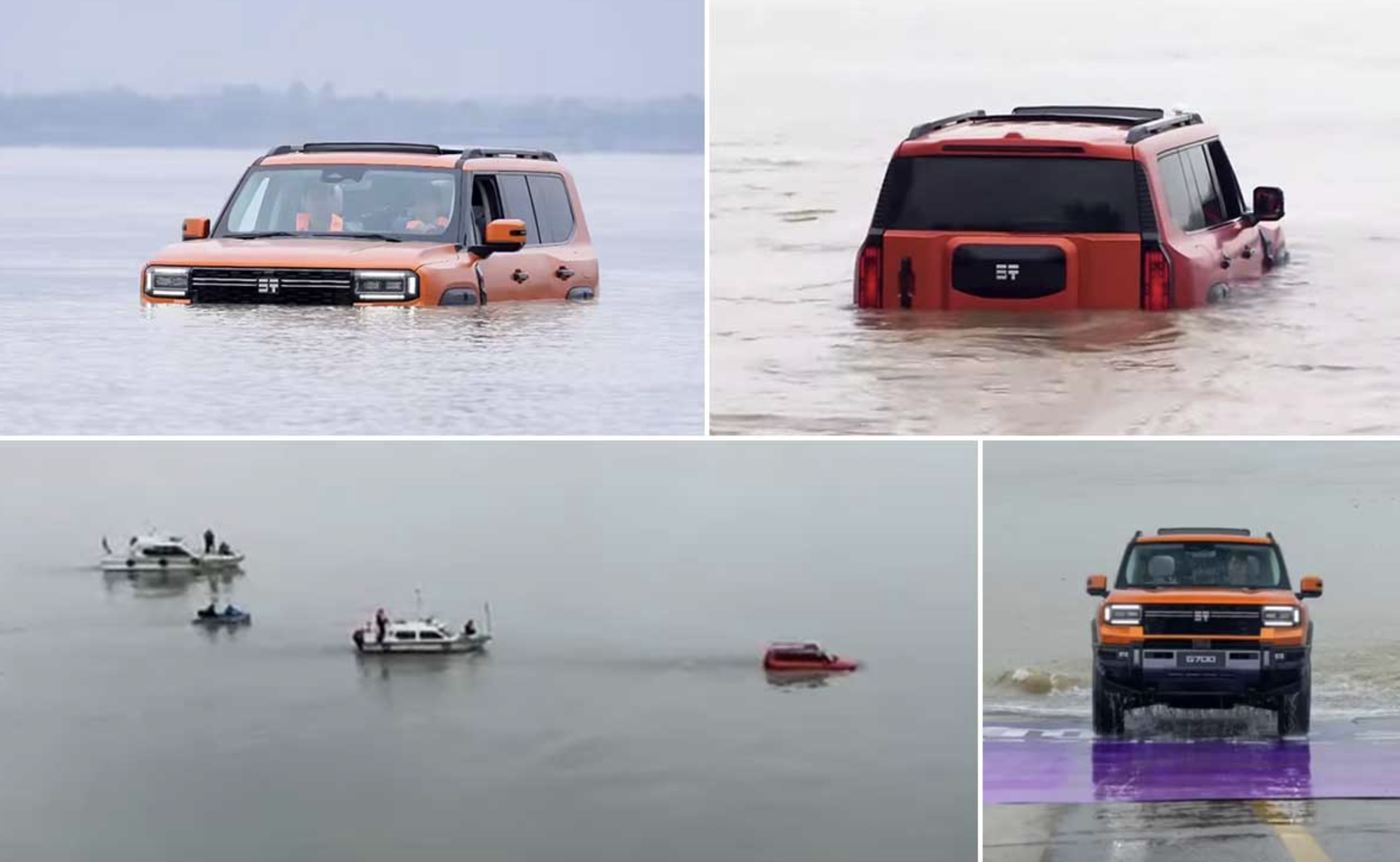 Chỉ có thể là Trung Quốc: Vừa ra mắt ô tô có khả năng lội nước chưa từng có, băng qua sông sâu với dòng chảy 5-10km/h, nhận ngay 10.000 đơn đặt hàng- Ảnh 2.