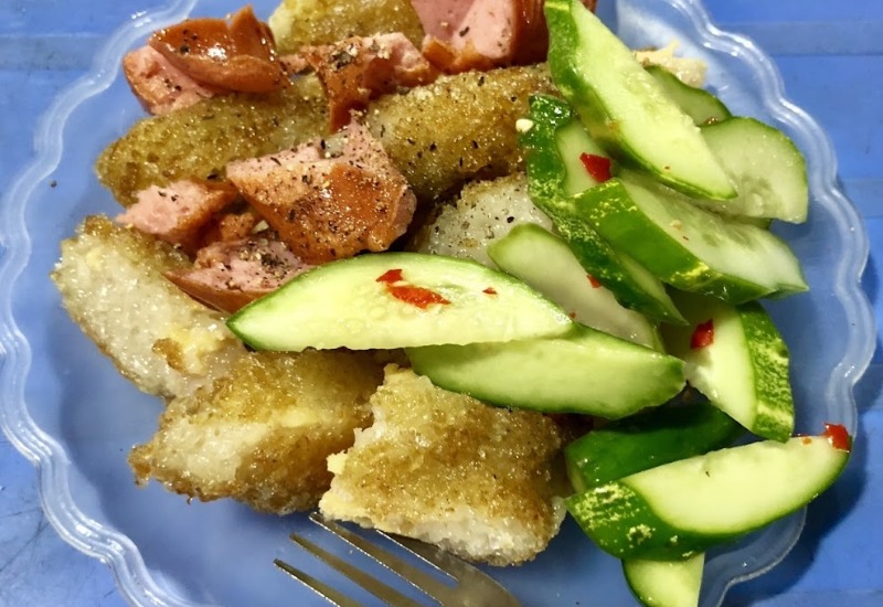 Bánh chưng rán ngon mà không sợ ngấy