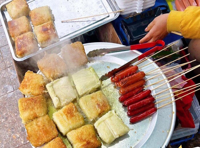 Phải rán trên mâm mới ngon