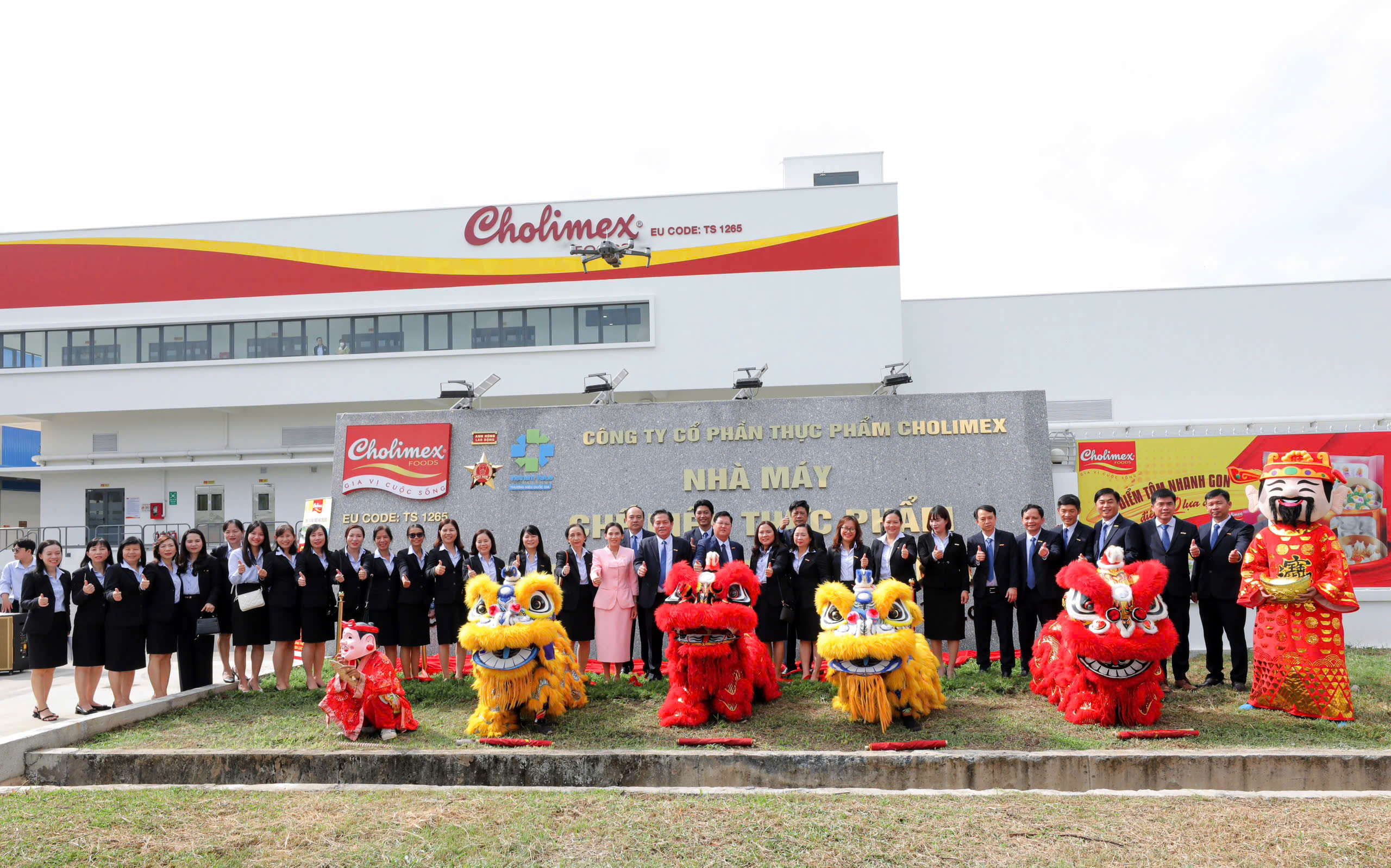Cholimex Food khánh thành nhà máy chế biến thực phẩm thứ hai tại Bến Lức (Long An)- Ảnh 2.