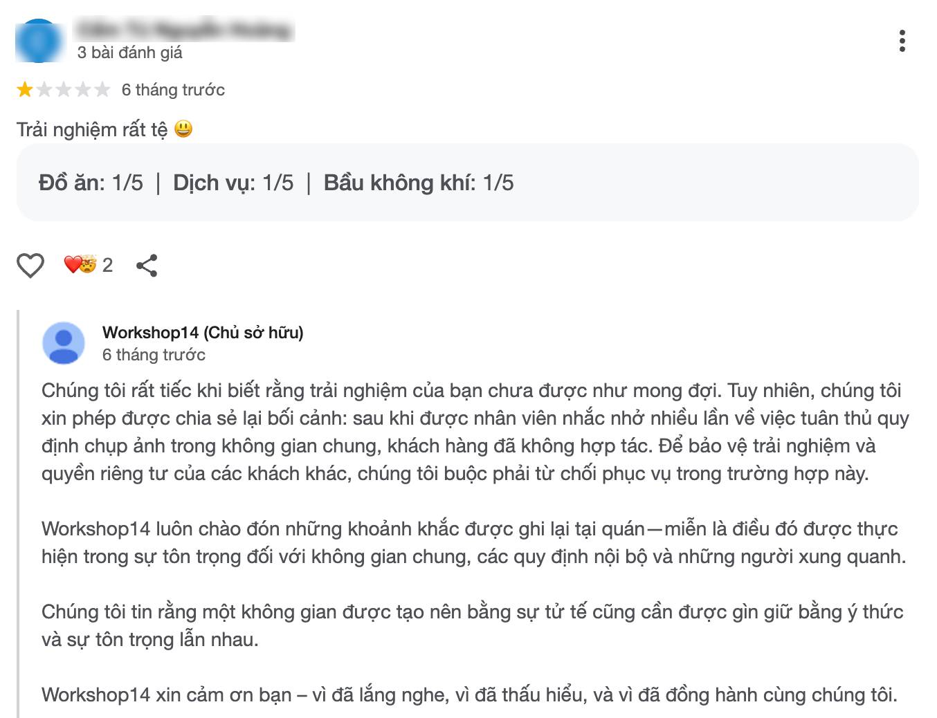 1760960195 638 Khong gian thuong thuc cocktail tai workshop 14 Quy dinh