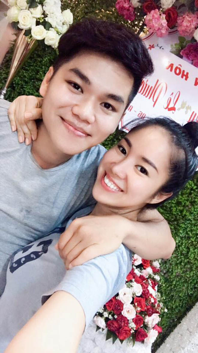 Trung Kiên kết hôn với Lê Phương khi còn khá trẻ, từng bị gia đình phản đối.