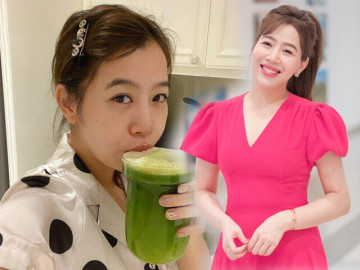 Nước ép xanh ai uống cũng nhăn mặt giúp da đẹp mịn màng được MC giàu ngầm của VTV ưa chuộng gần 10 năm