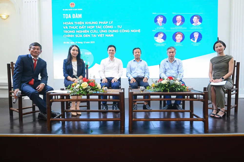 Theo các chuyên gia, Việt Nam đã và đang tiếp cận công nghệ chỉnh sửa gen theo hướng quốc tế, song vướng mắc lớn nhất hiện nay nằm ở khung pháp lý chưa hoàn thiện. Ảnh: Tùng Đinh chỉnh sửa gen.jpg