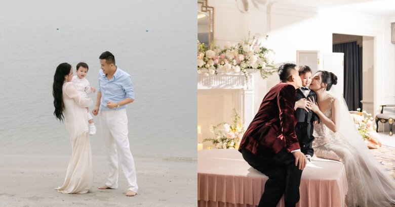 Con trai 2 tuổi của Hồ Quỳnh Hương hành động bất ngờ tặng bố mẹ, vợ chồng nữ ca sĩ khoe vẻ giản dị trong biệt thự 4 Vợ chồng Hồ Quỳnh Hương luôn thể hiện tình yêu, cưng chiều quý tử.